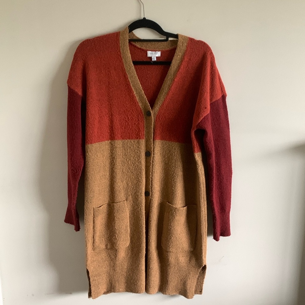 True Craft cardigan size med